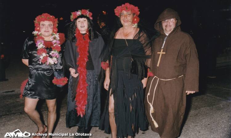 Carnaval 2000 - La Orotava. Entierro de Crispín