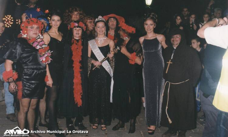 Carnaval 2000 - La Orotava. Entierro de Crispín