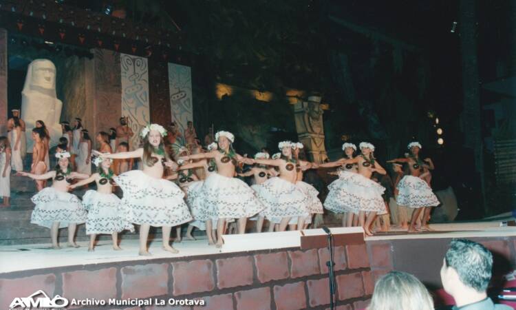 Carnaval 2000 - La Orotava. Gala elección de la Reina