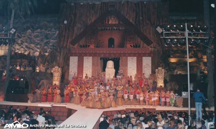 Carnaval 2000 - La Orotava. Gala elección de la Reina