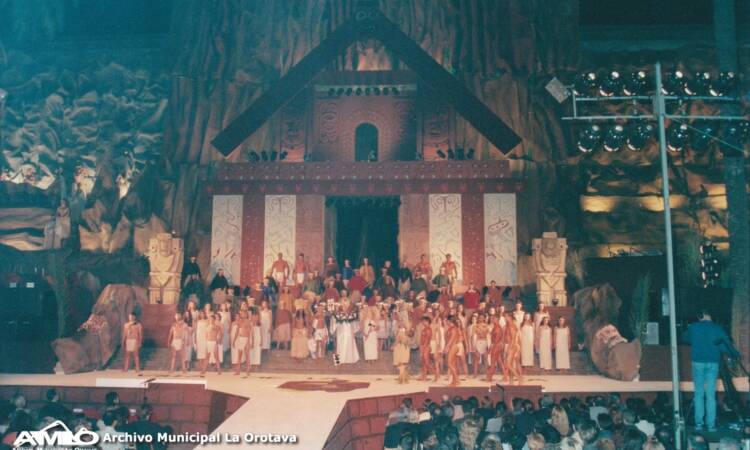 Carnaval 2000 - La Orotava. Gala elección de la Reina