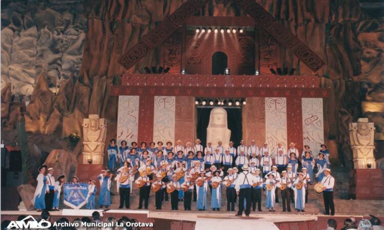 Carnaval 2000 - La Orotava. Gala elección de la Reina