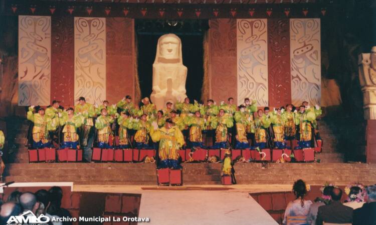 Carnaval 2000 - La Orotava. Gala elección de la Reina