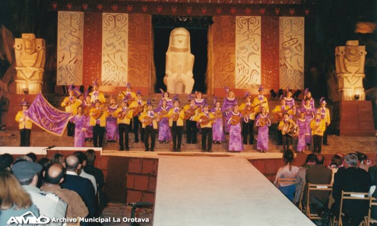 Carnaval 2000 - La Orotava. Gala elección de la Reina