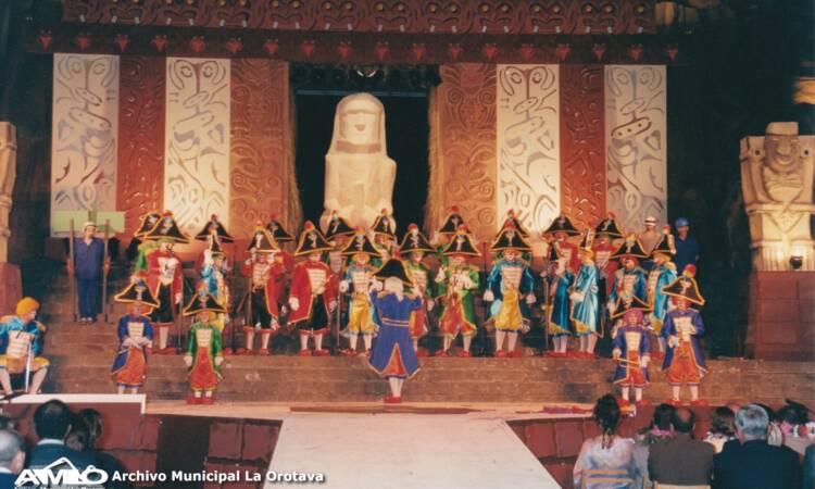 Carnaval 2000 - La Orotava. Gala elección de la Reina