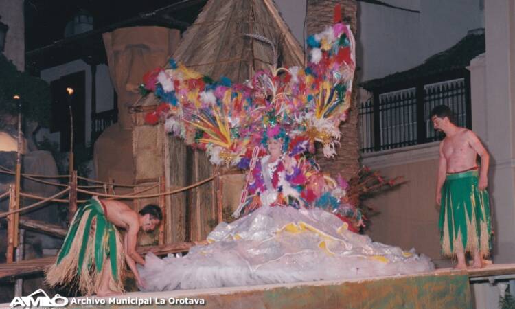 Carnaval 2000 - La Orotava. Gala elección de la Reina