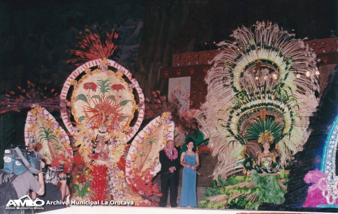 Carnaval 2000 - La Orotava. Gala elección de la Reina