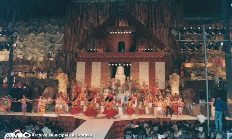 Carnaval 2000 - La Orotava. Gala elección de la Reina