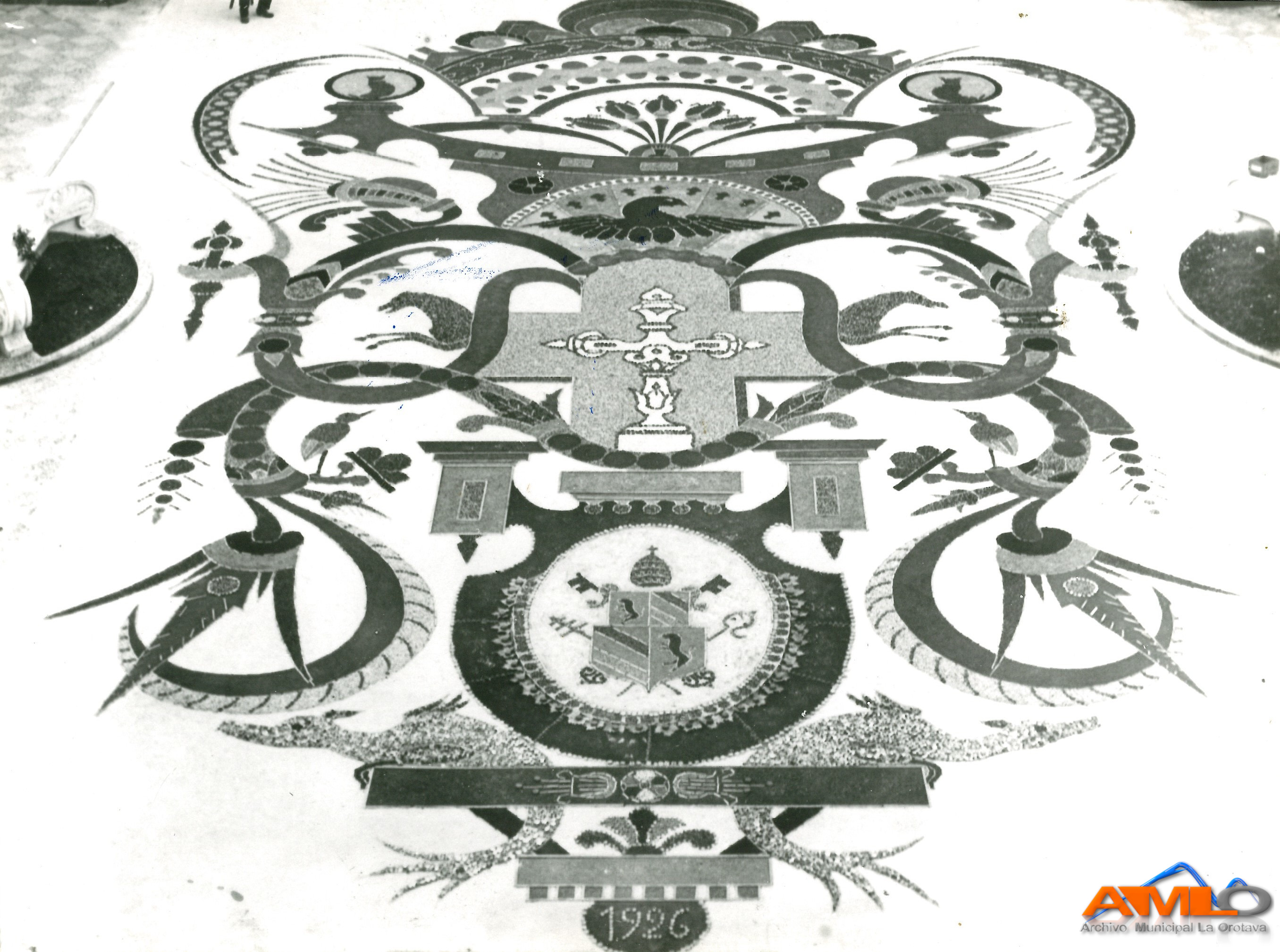 Alfombra Corpus Christi 1926