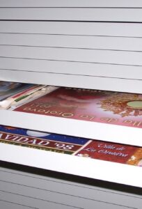 Archivadores para carteles.<br>Fondo fotográfico Archivo Municipal La Orotava.