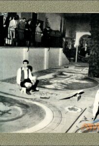 Alfombra en Londres.<br>Fondo fotográfico Archivo Municipal La Orotava.