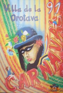 Programa Carnaval 1991<br>. Fondo Archivo Municipal La Orotava.