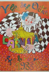 Programa del Carnaval 1988.<br>Fondo Archivo Municipal La Orotava.