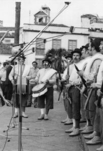 Murga Los Piteras. <br>Donación Andrés Dorta Hernández.