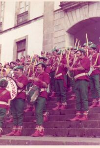 Murga Los Piteras.<br>Donación Andrés Dorta Hernández