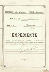 Subvención Comisión Organizadora del Carnaval de 1914. <br>Fondo Archivo Municipal La Orotava.